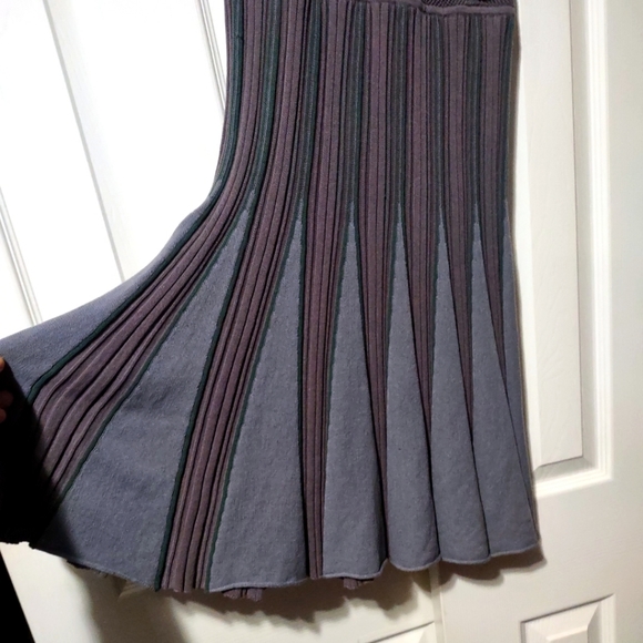 Free People Women' Sweater Dress Mauve Knit Spaghetti Silk Blend Mini. Small. - Picture 5 of 9